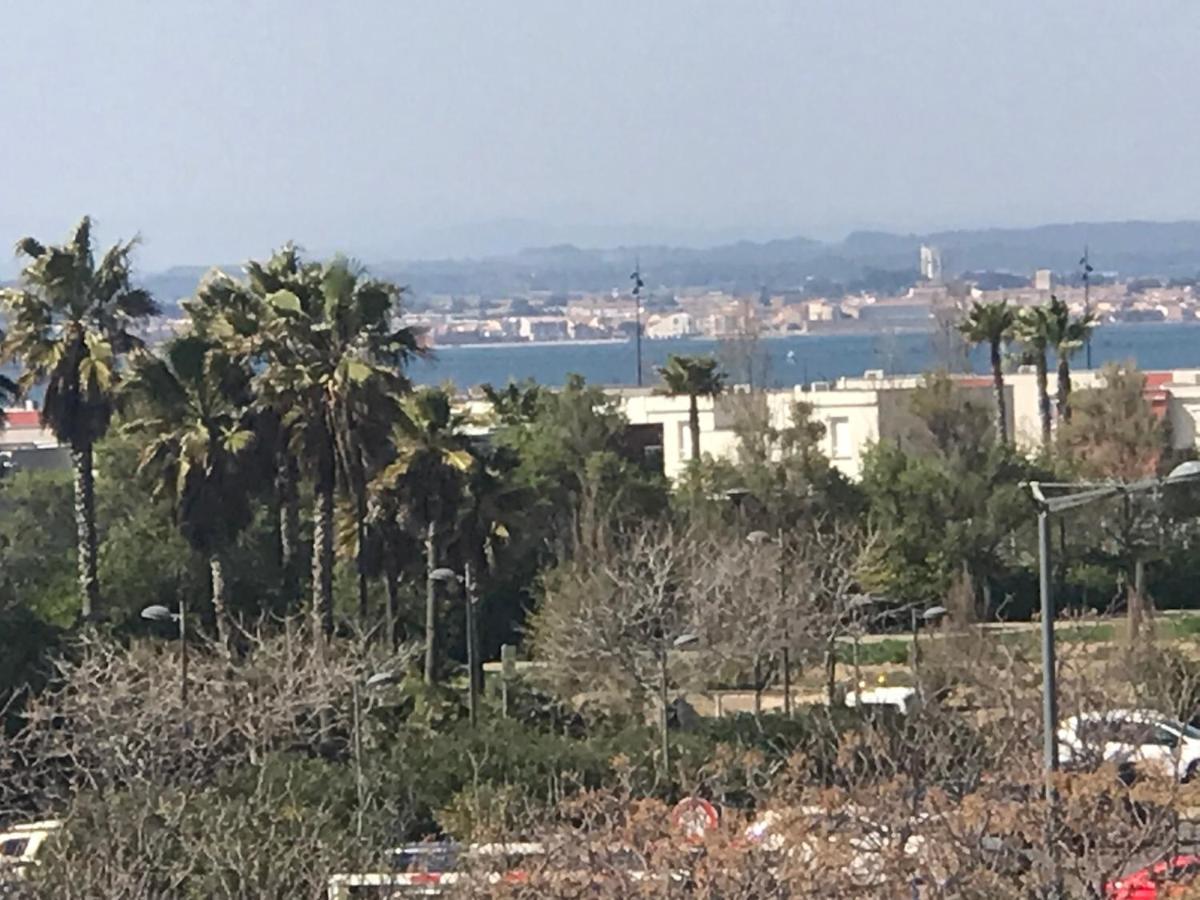 Charmant T2 Les Plages Dorees Vue Mer + Parking Sete Exterior photo