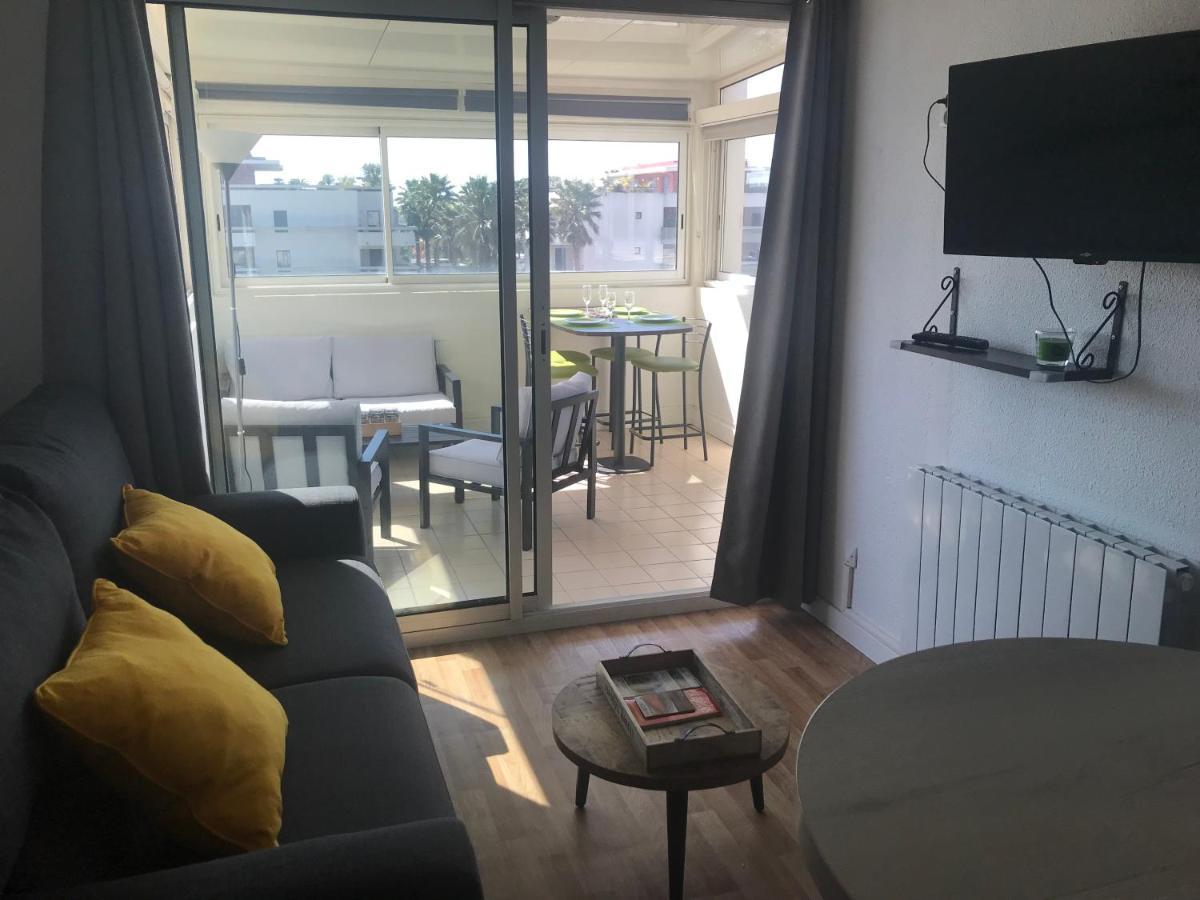 Charmant T2 Les Plages Dorees Vue Mer + Parking Sete Exterior photo